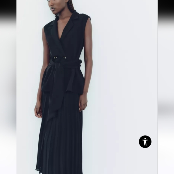 Brand new Zara waistcoat dress-Size medium - Picture 4 of 7